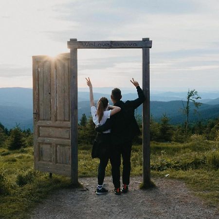Apartmán Apartmán pod Jasanem Hojsova Stráž Brčálník Železná Ruda Exteriér fotografie