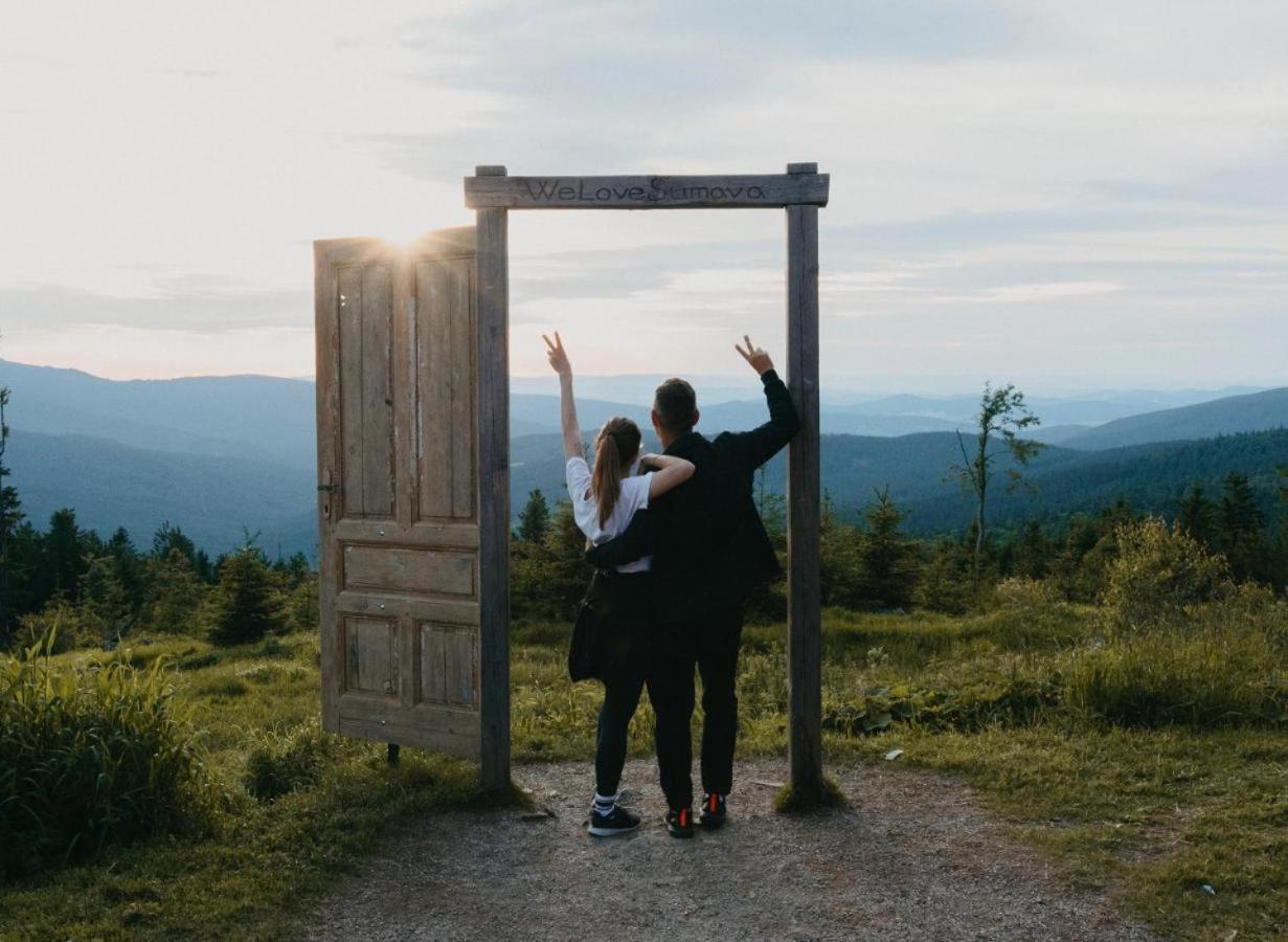 Apartmán Apartmán pod Jasanem Hojsova Stráž Brčálník Železná Ruda Exteriér fotografie